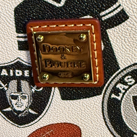 Dooney & Bourke NFL Raiders Tote - Picture 6 of 10